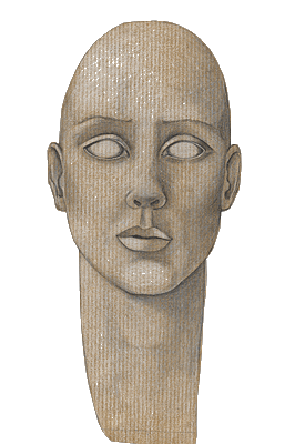 Zeichnung, Bärbel Schäfer, Zieh mal an !