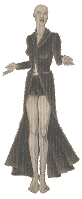 Zeichnung, B&auml;rbel Sch&auml;fer, Zieh mal an !